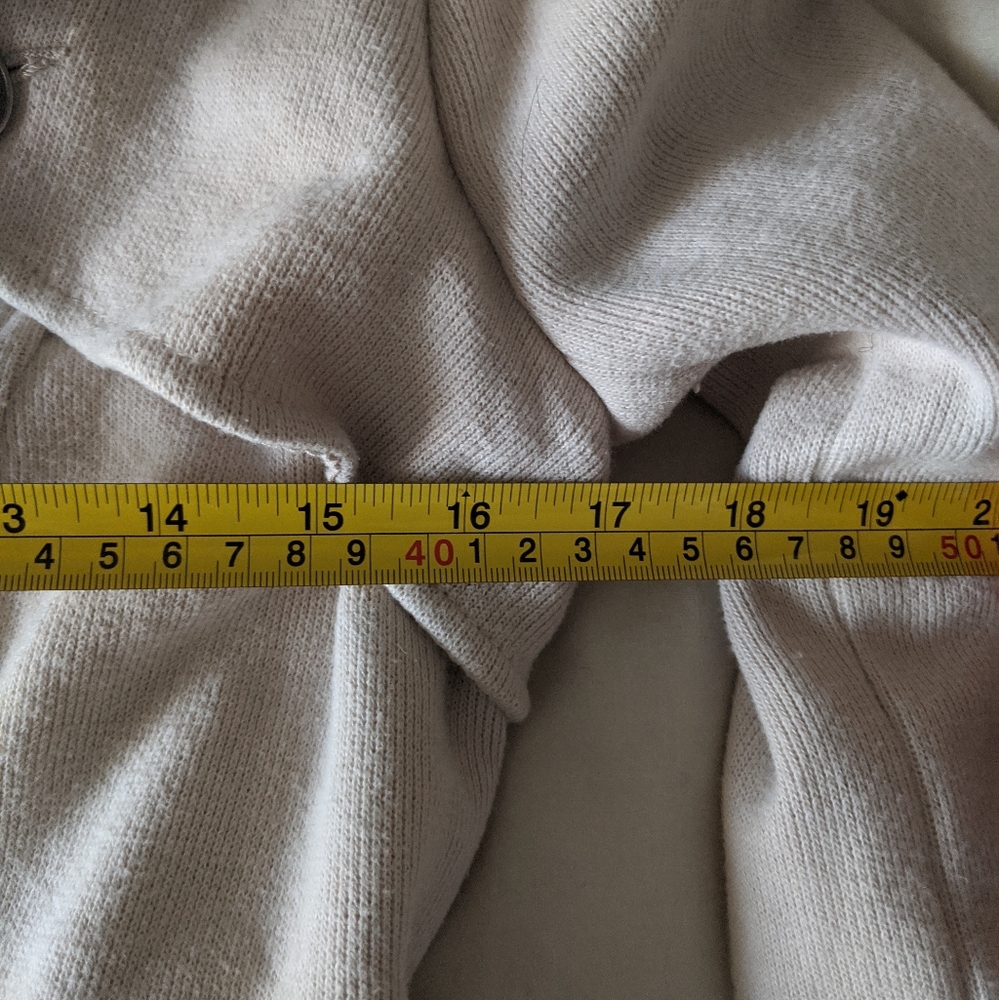 Free People Layered Ruffle Military Jacket Sz 8 - Picture 10 of 11